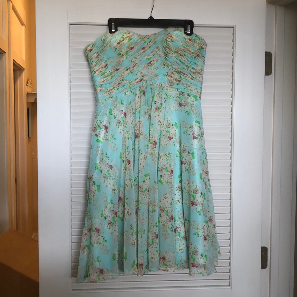 Floral print dress